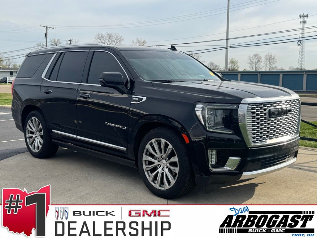 Onyx Black 2023 GMC Yukon Denali 4WD SUV / Crossover Four-Wheel Drive