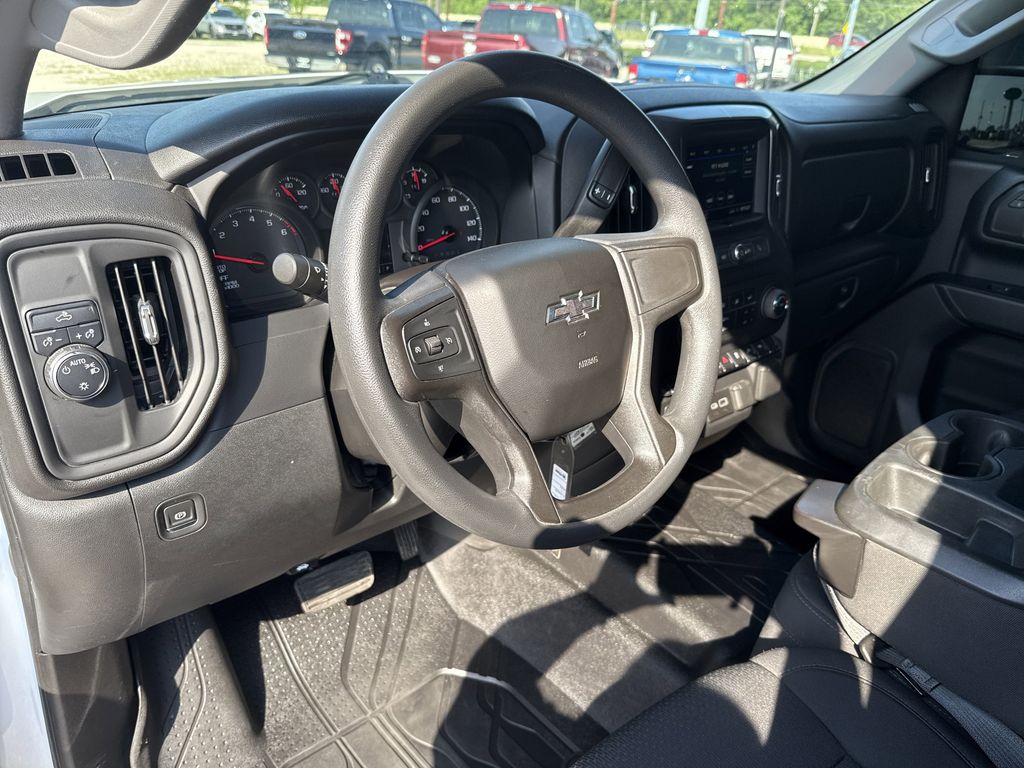 2021 Chevrolet Silverado 1500 Custom White at Classic Elite Chevrolet Hwy 6