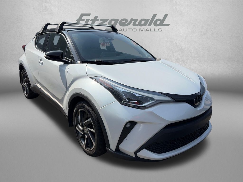 Wind Chill Pearl w/Black Roof 2022 Toyota C-HR SUV / Crossover Front-Wheel Drive Continuously Variable Transmission