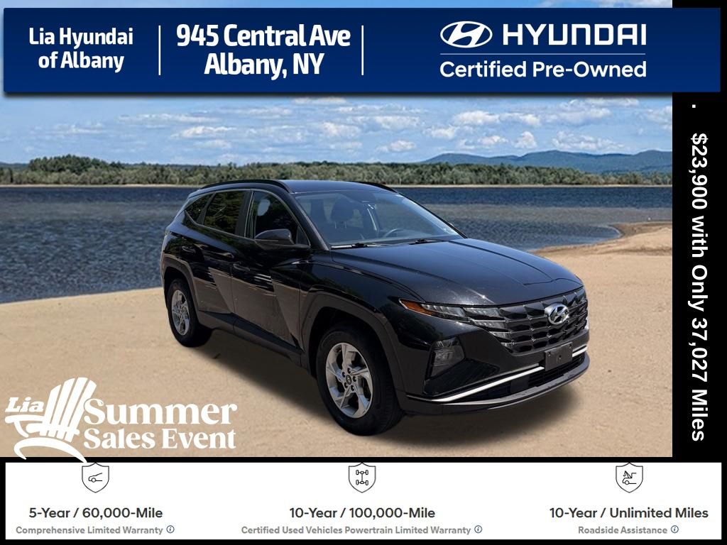 Phantom Black 2023 Hyundai Tucson SEL AWD SUV / Crossover All-Wheel Drive 8-Speed Automatic
