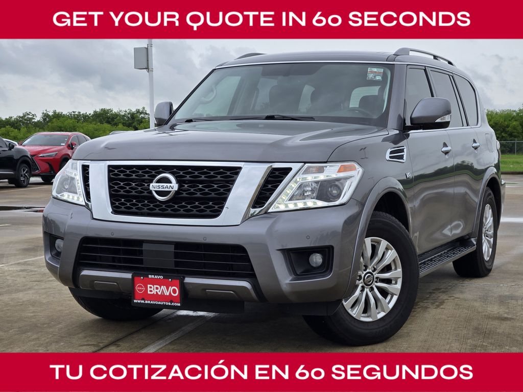 2020 Nissan Armada SV Gray at Bayway Cadillac of The Woodlands