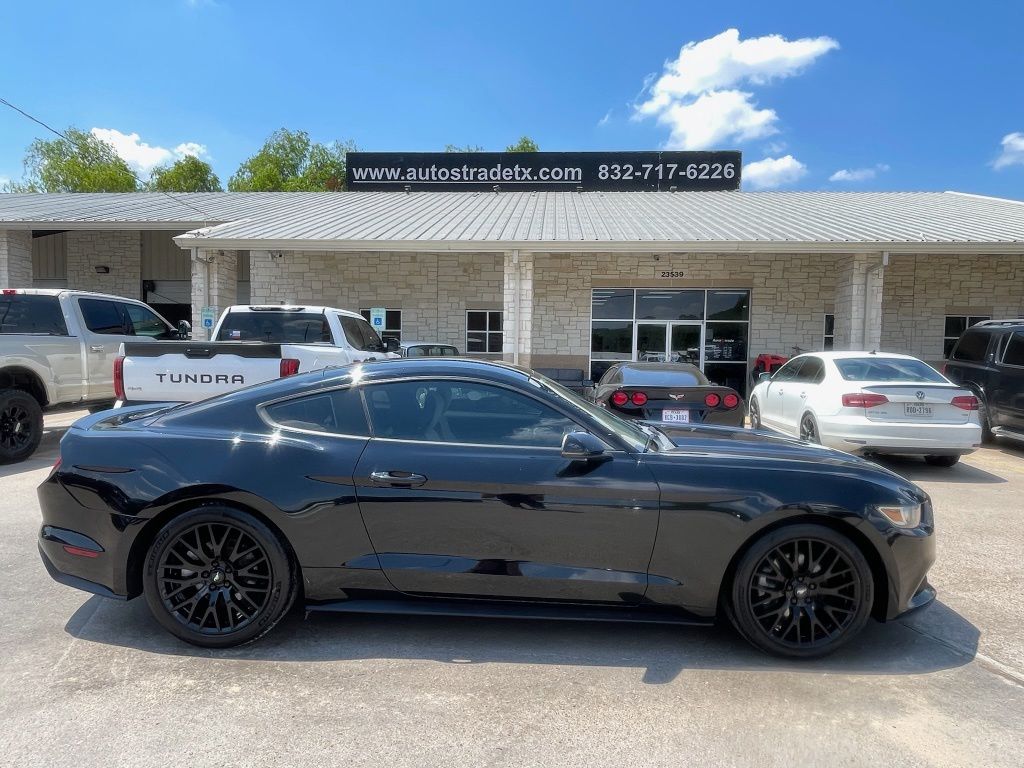 2016 Ford Mustang EcoBoost Premium Black at Wharton Ford