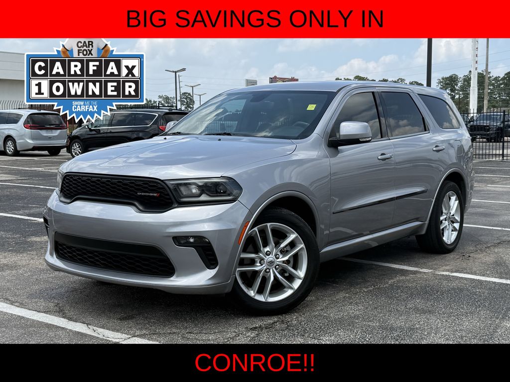 2021 Dodge Durango GT Plus Silver at DeMontrond Auto Country
