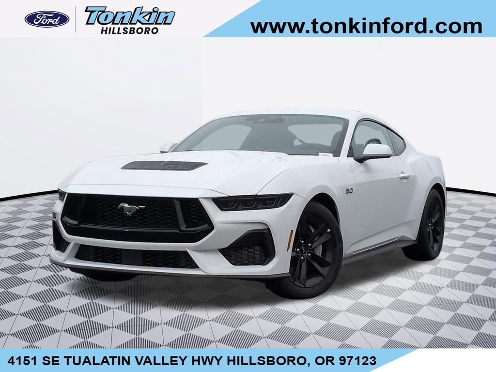 Oxford White 2026 Ford Mustang Coupe Rear-Wheel Drive 6-Speed Manual