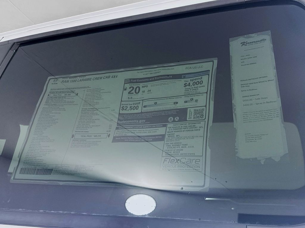 New 2026 White Ram Laramie 12in image 21