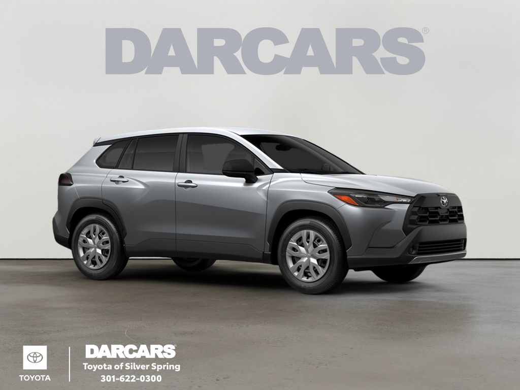 Sonic Silver 2026 Toyota Corolla Cross SUV / Crossover Front-Wheel Drive Continuously Variable Transmission