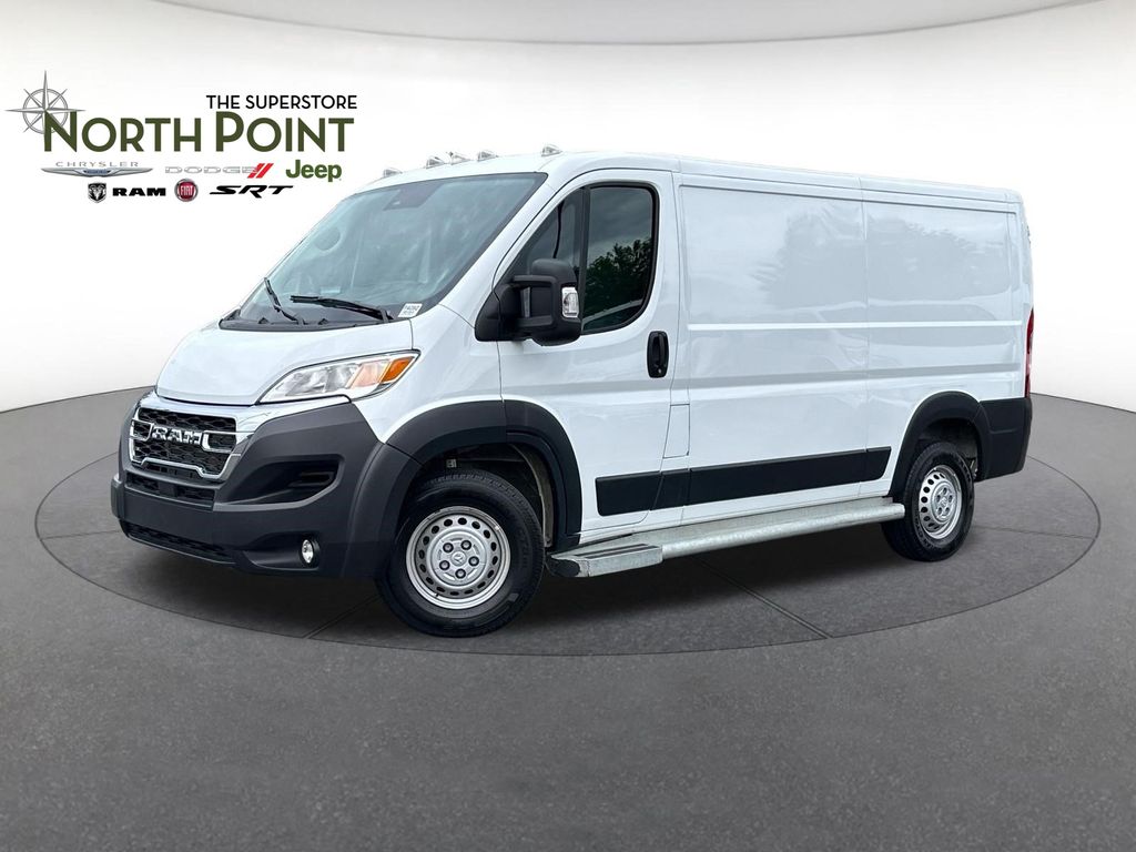 Bright White Clearcoat 2025 RAM ProMaster Van Front-Wheel Drive 9-Speed Automatic