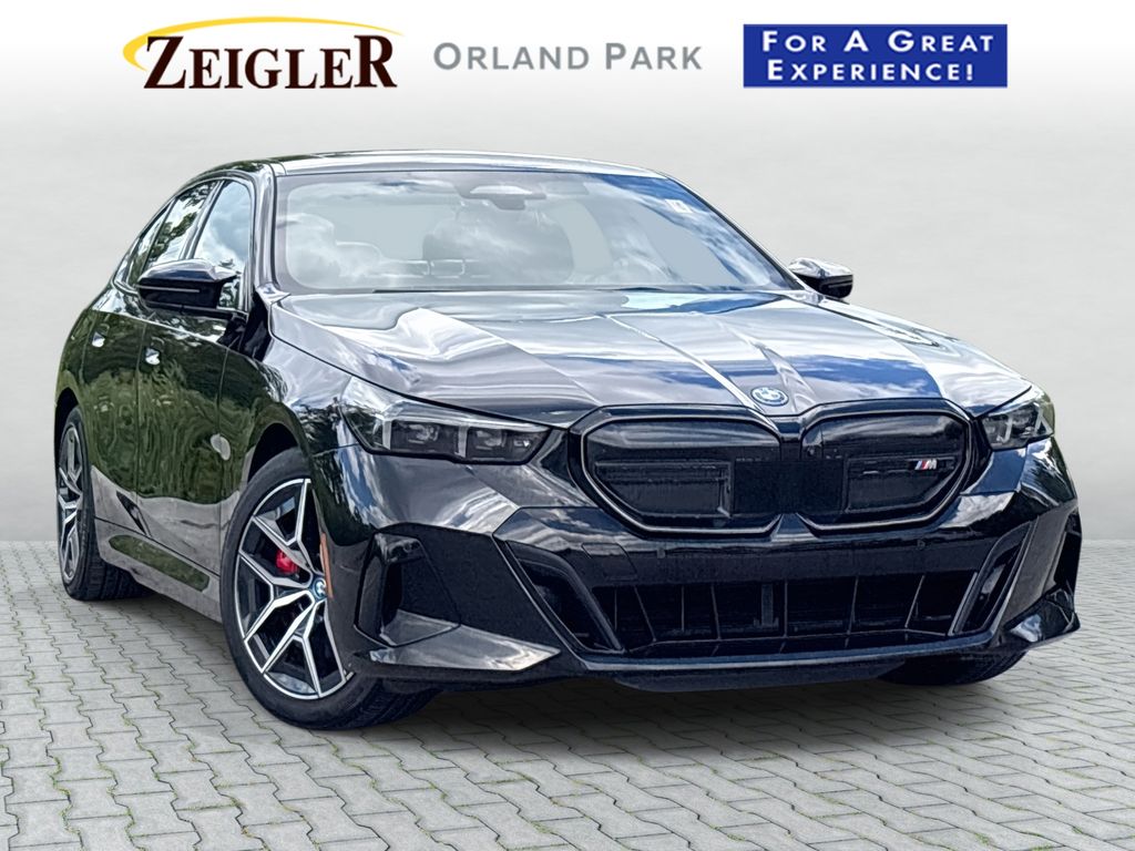 Black Sapphire Metallic 2024 BMW i5 Sedan All-Wheel Drive Automatic