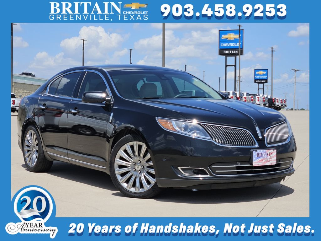 Tuxedo Black 2014 Lincoln MKS Sedan Front-Wheel Drive 6-Speed Automatic