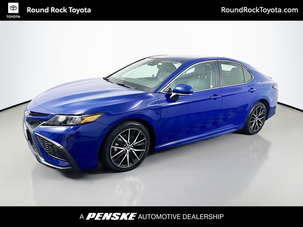 Reservoir Blue 2023 Toyota Camry Sedan Front-Wheel Drive 8-Speed Automatic