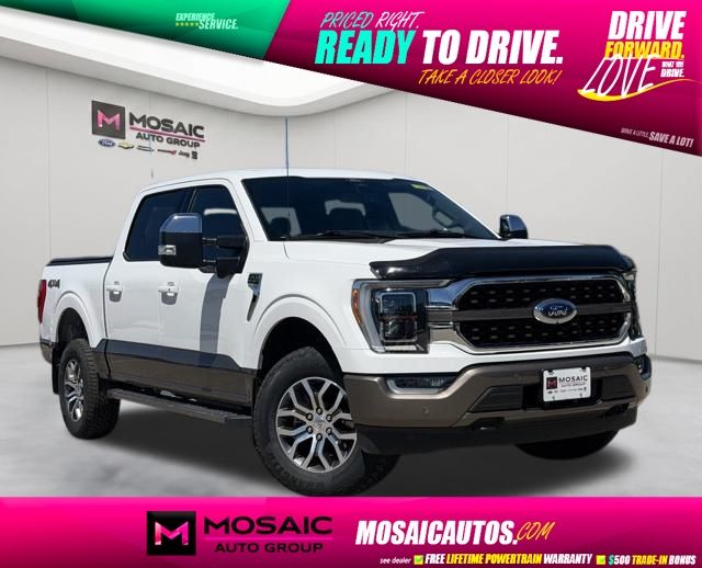 Brown 2022 Ford F-150 Pickup Truck Four-Wheel Drive Automatic
