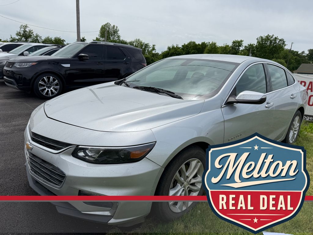 Silver Ice Metallic 2018 Chevrolet Malibu LT FWD Sedan Front-Wheel Drive 6-Speed Automatic