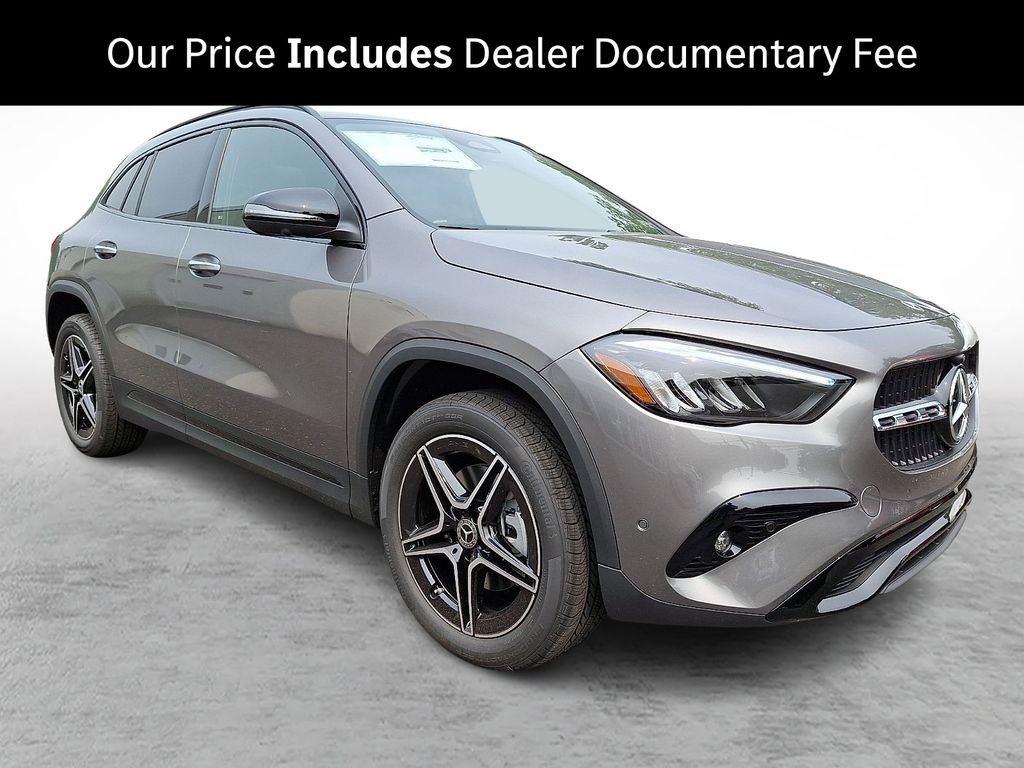 Gray (Mountain Grey Metallic) 2026 Mercedes-Benz GLA SUV / Crossover All-Wheel Drive 8-Speed Dual Clutch
