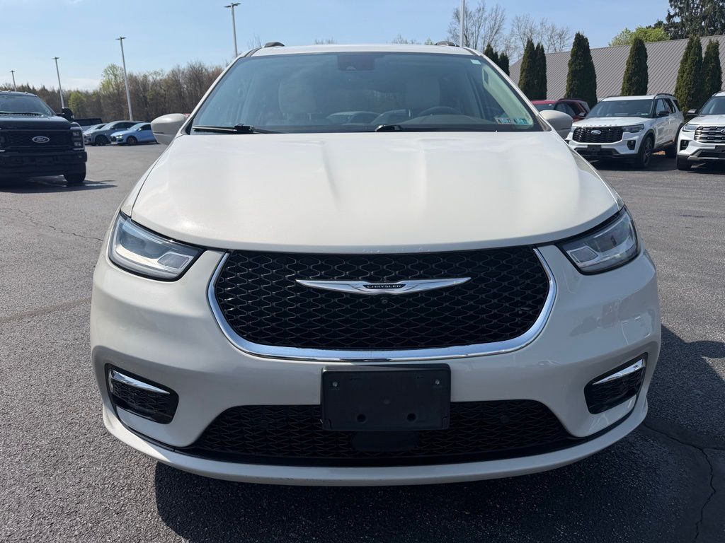 2021 Chrysler Pacifica Touring L White at Klick Lewis Buick Chevrolet