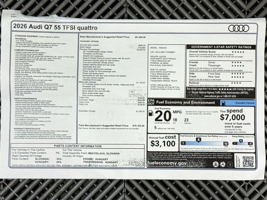 Thumbnail: 2026 Audi Q7 - 9