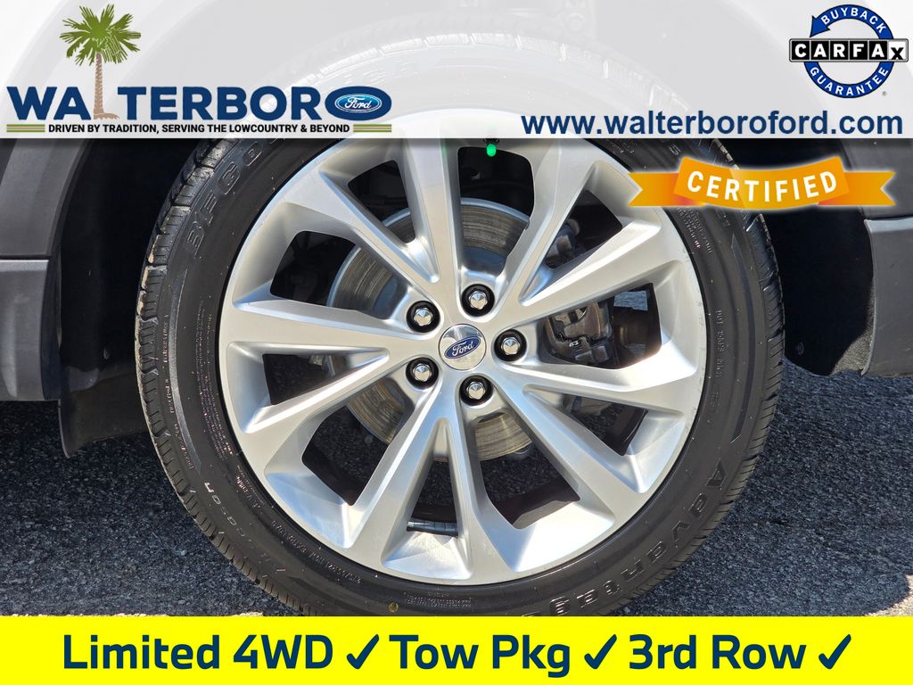 2022 Ford Explorer Platinum White at Stokes Volkswagen