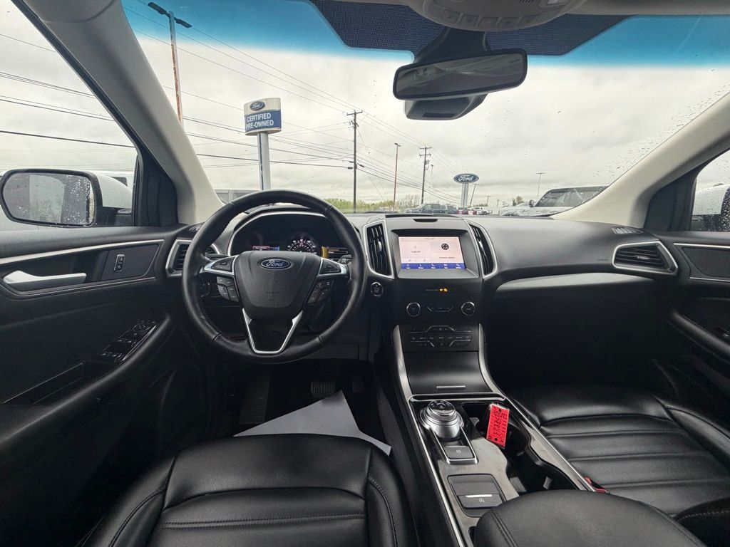 2020 Ford Edge SEL White at Bob Ruth Ford