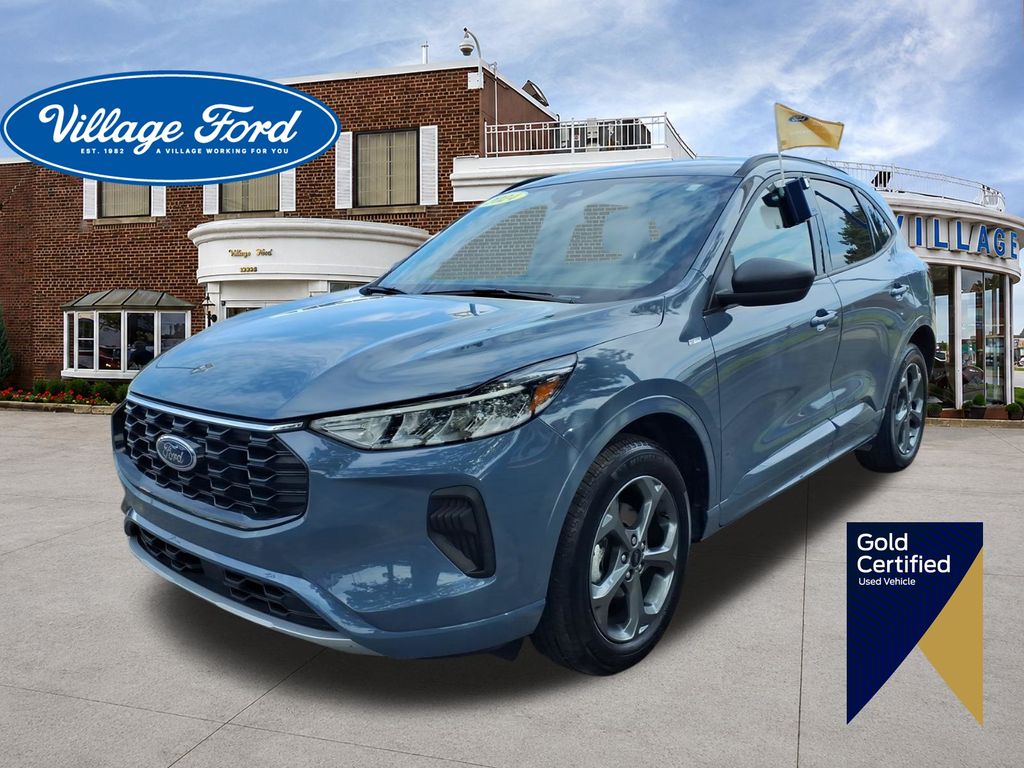 Vapor Blue Metallic 2024 Ford Escape SUV / Crossover All-Wheel Drive 8-Speed Automatic