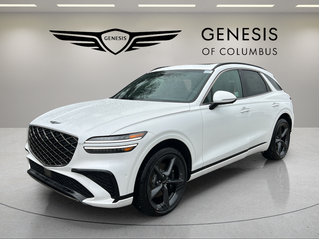 White 2026 Genesis GV70 3.5T Sport Prestige AWD SUV / Crossover All-Wheel Drive 8-Speed Automatic