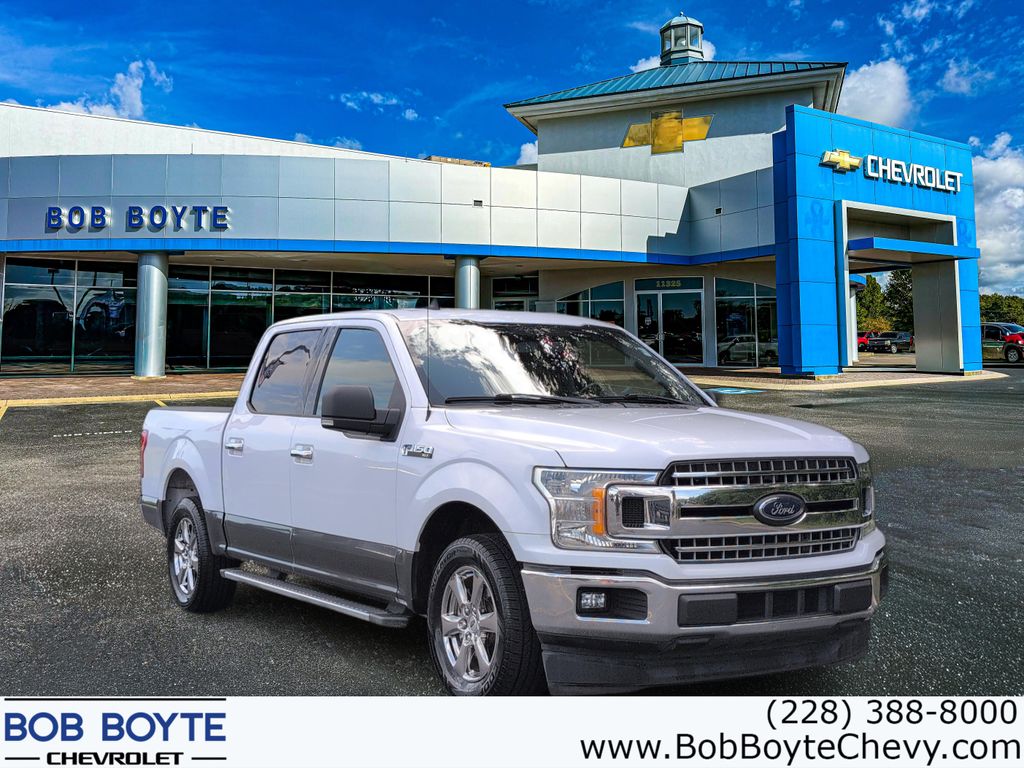 Oxford White 2020 Ford F-150 XLT SuperCrew RWD Pickup Truck 4X2 Automatic