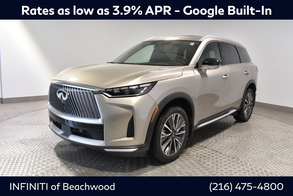 Warm Titanium 2026 INFINITI QX60 Luxe AWD SUV / Crossover All-Wheel Drive 9-Speed Automatic