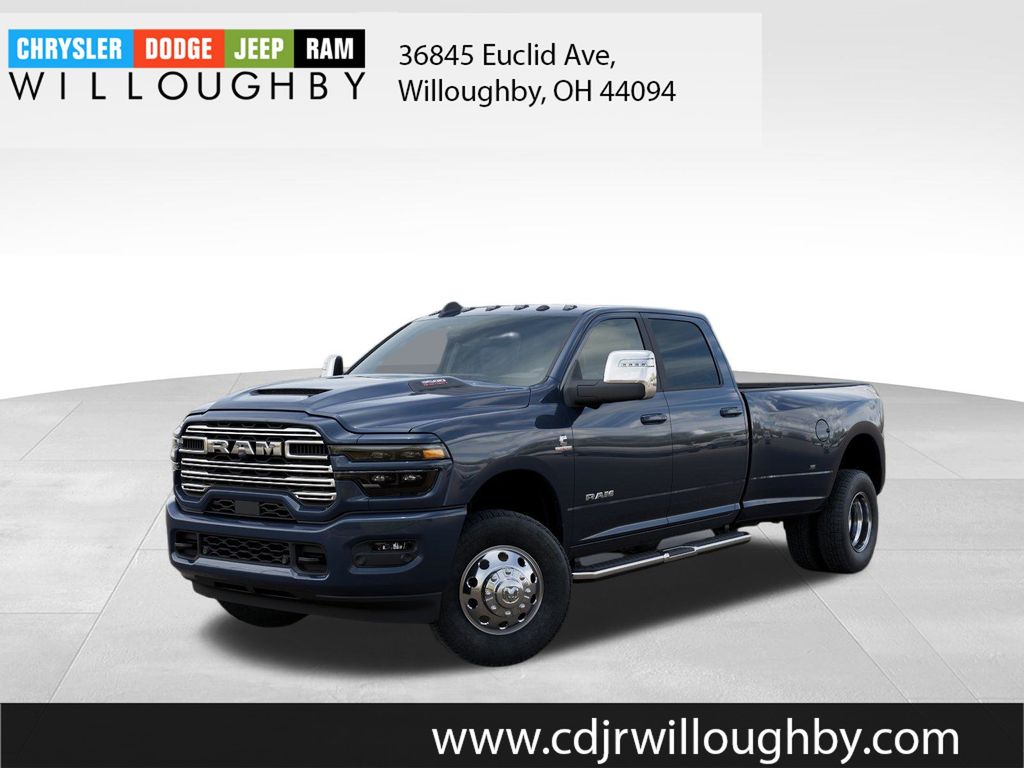 Forged Blue Metallic 2026 RAM 3500 Pickup Truck Four-Wheel Drive 8-Speed Automatic