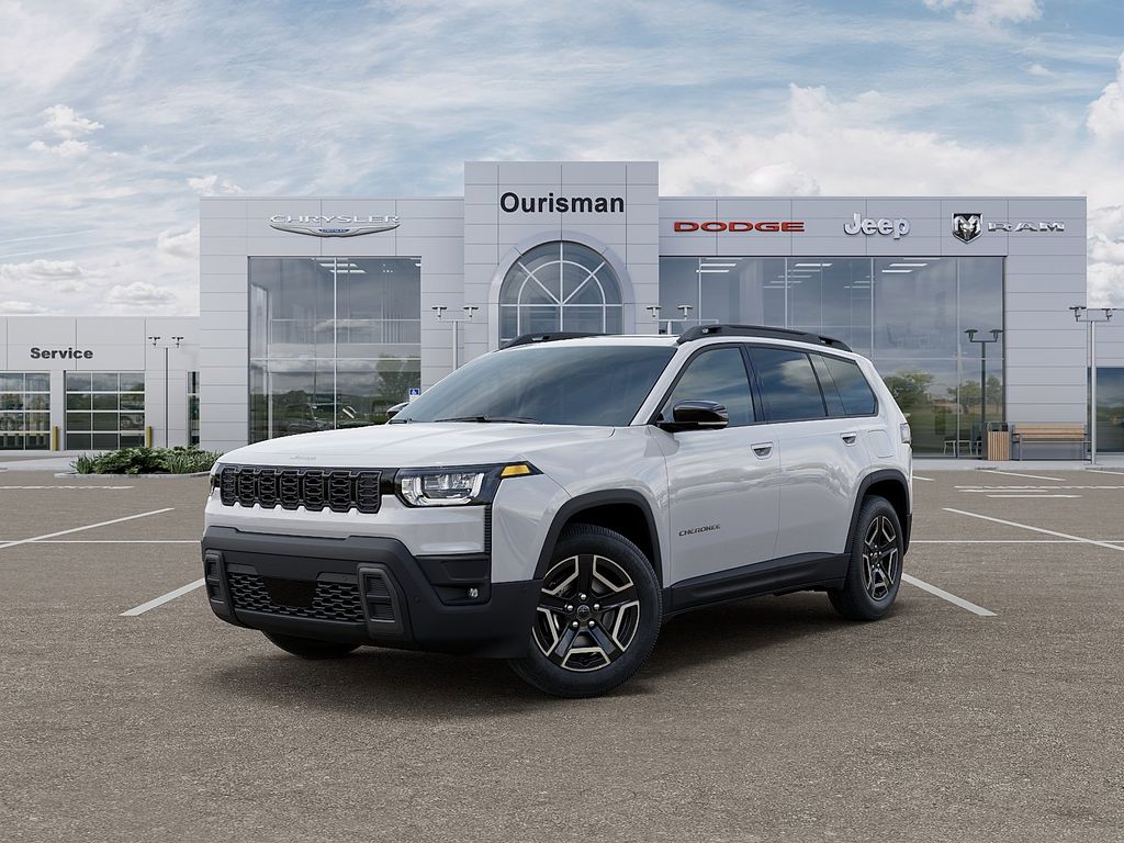 bright white clearcoat 2026 Jeep Cherokee SUV / Crossover Four-Wheel Drive Continuously Variable Transmission