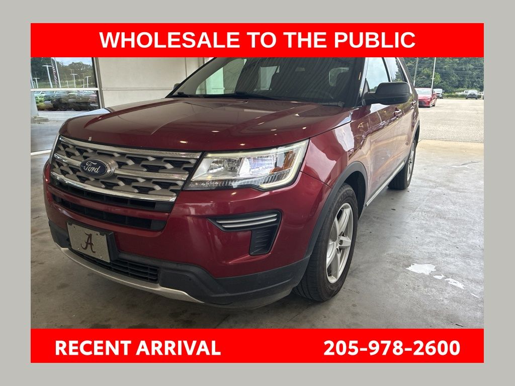 Ruby Red Metallic 2018 Ford Explorer SUV / Crossover Front-Wheel Drive 6-Speed Automatic