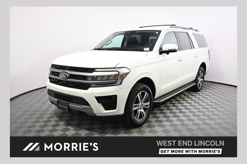 White Metallic 2023 Ford Expedition MAX XLT 4WD SUV / Crossover Four-Wheel Drive Automatic