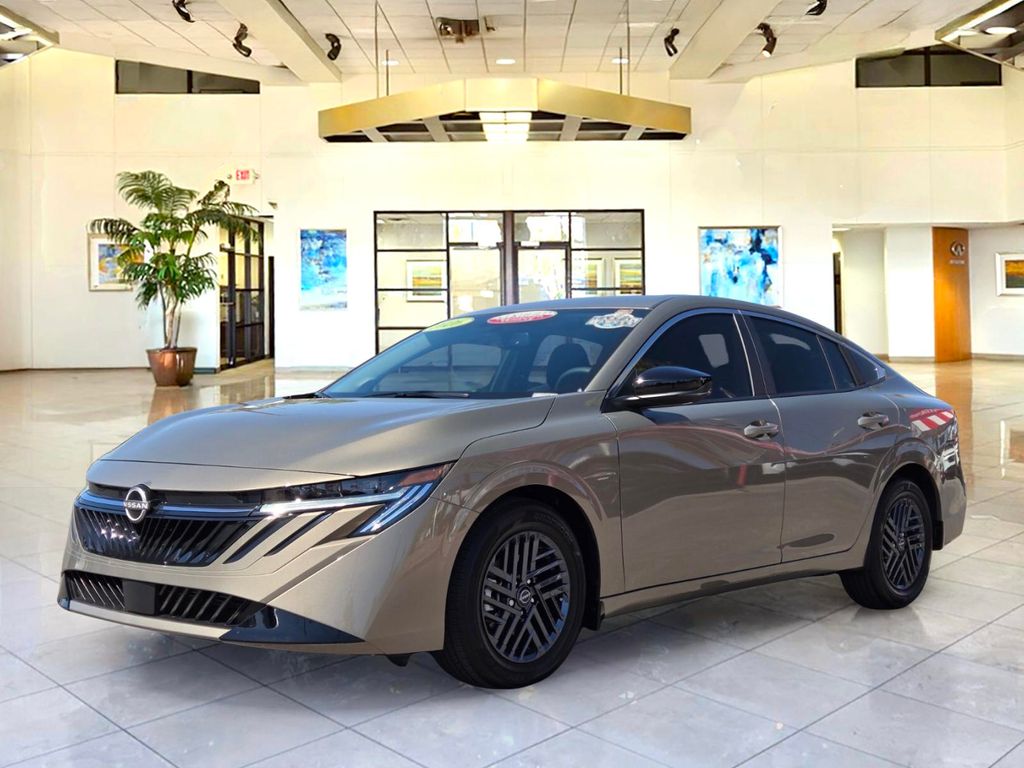 Bronze 2026 Nissan Sentra Sedan Front-Wheel Drive Continuously Variable Transmission