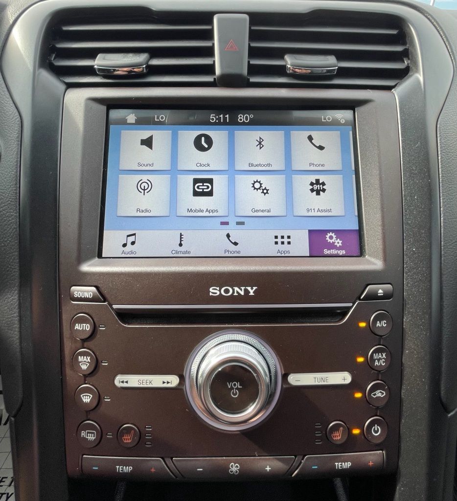 2018 Ford Fusion Titanium Silver at Emmons Autoplex