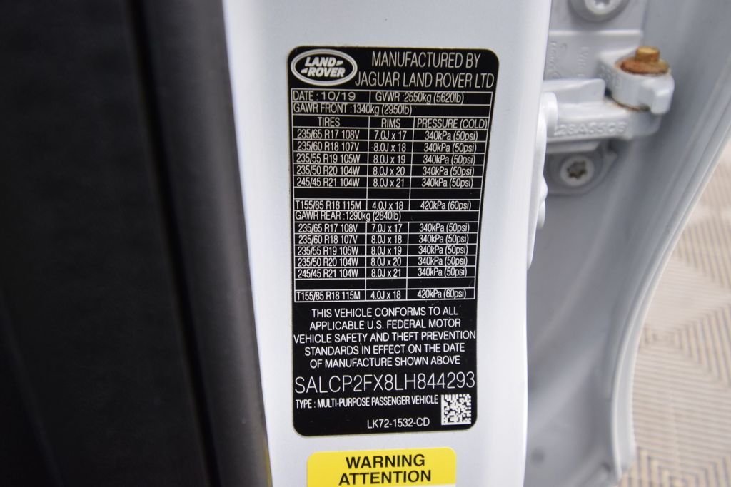 used 2020 Land Rover Discovery Sport car, priced at $18,200