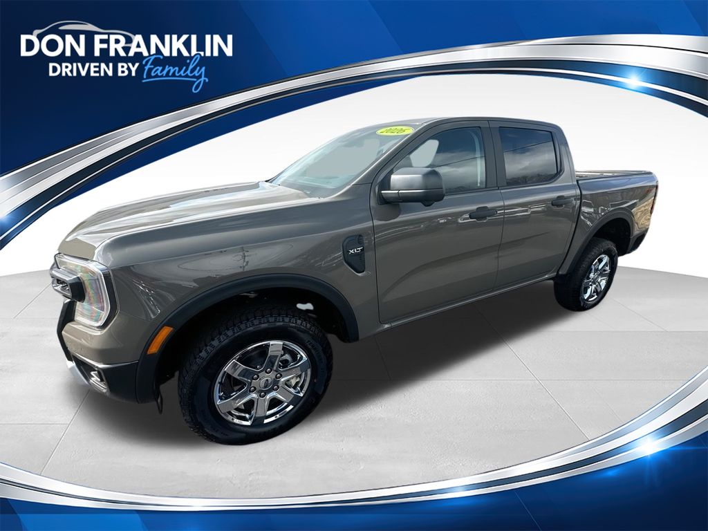 Marsh Gray 2026 Ford Ranger Pickup Truck Four-Wheel Drive Automatic