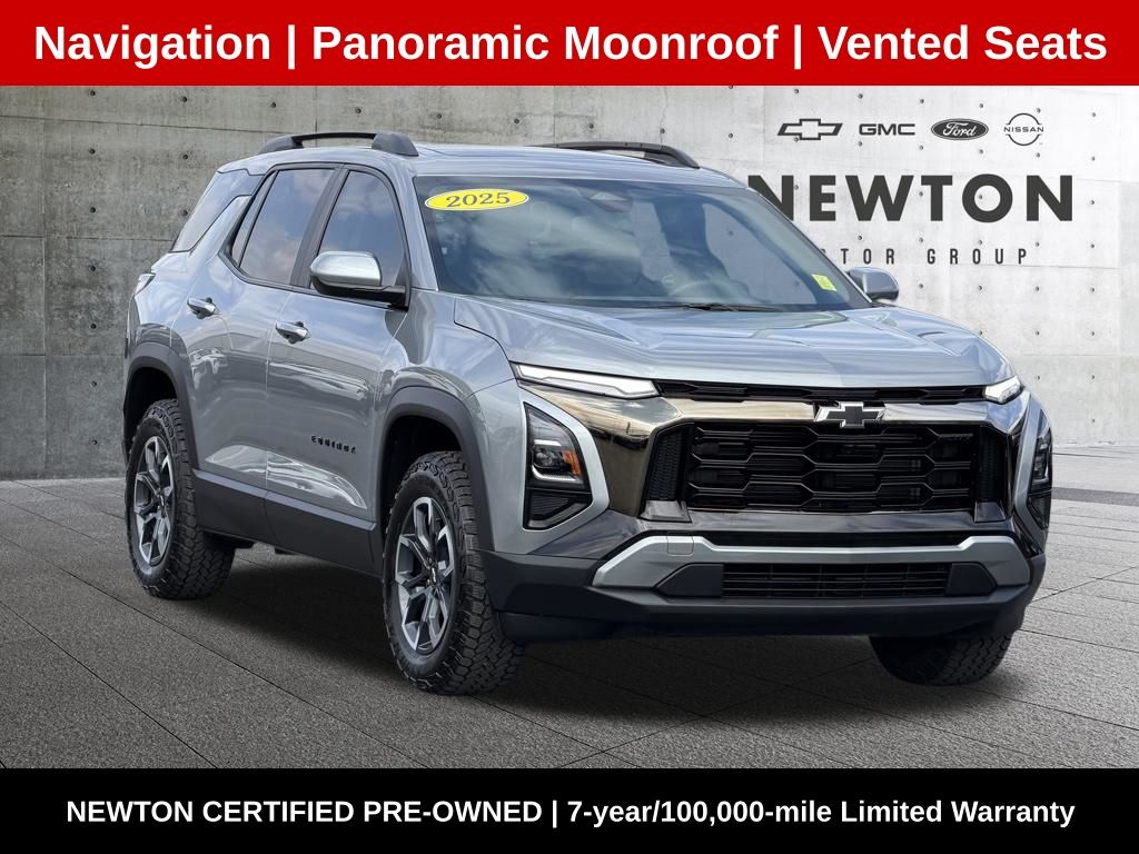 Sterling Gray Metallic 2025 Chevrolet Equinox ACTIV FWD SUV / Crossover Front-Wheel Drive Continuously Variable Transmission