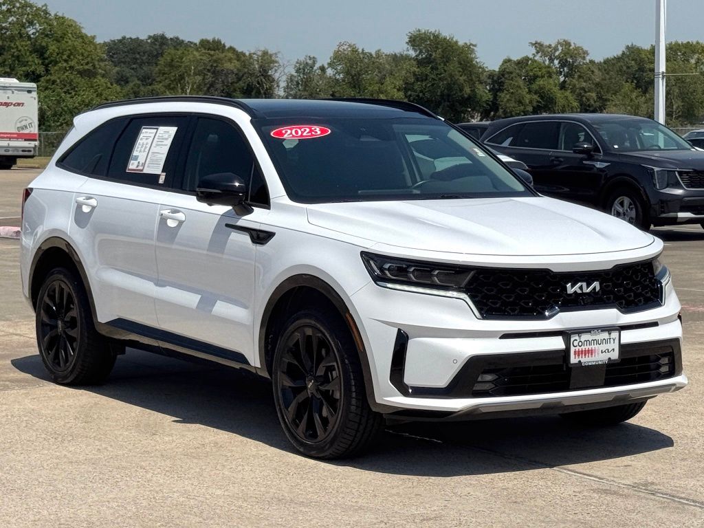 2023 Kia Sorento SX-Prestige White at Joe Myers Mazda Kia