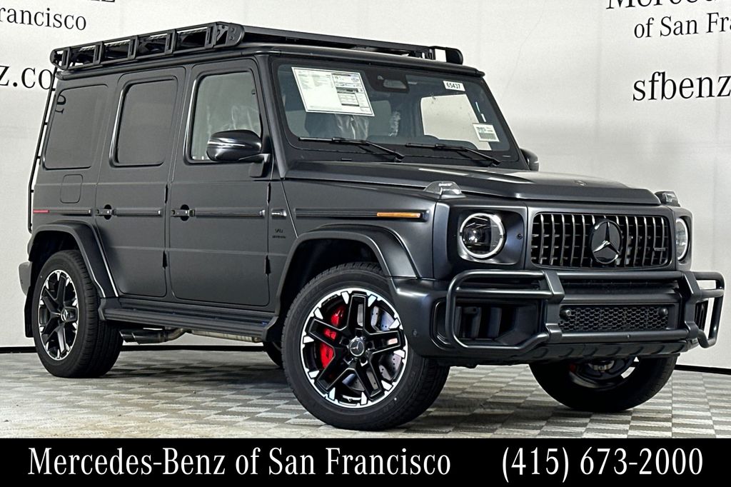 designo Magno Night Black (Matte Finish) 2026 Mercedes-Benz G-Class SUV / Crossover All-Wheel Drive 9-Speed Automatic