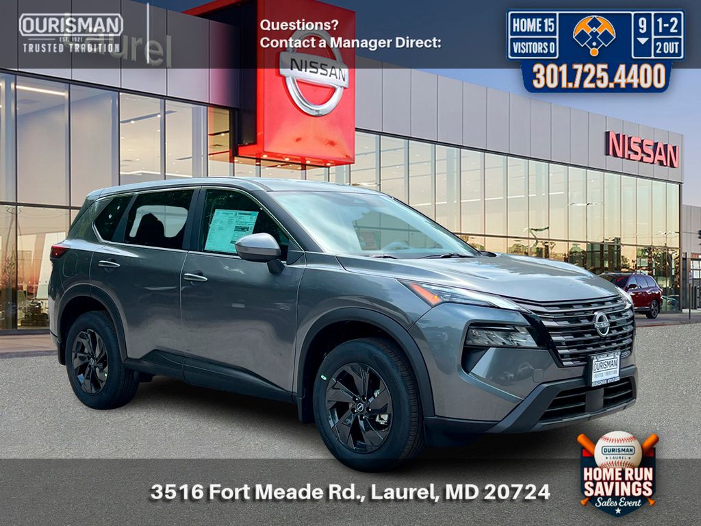 Gray (Gun Metallic) 2026 Nissan Rogue SV AWD SUV / Crossover All-Wheel Drive Continuously Variable Transmission