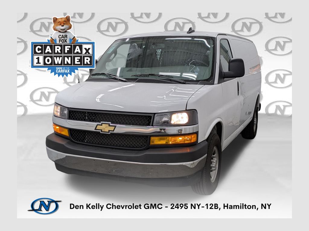 Summit White 2025 Chevrolet Express Cargo 2500 RWD Van Rear-Wheel Drive 8-Speed Automatic Overdrive