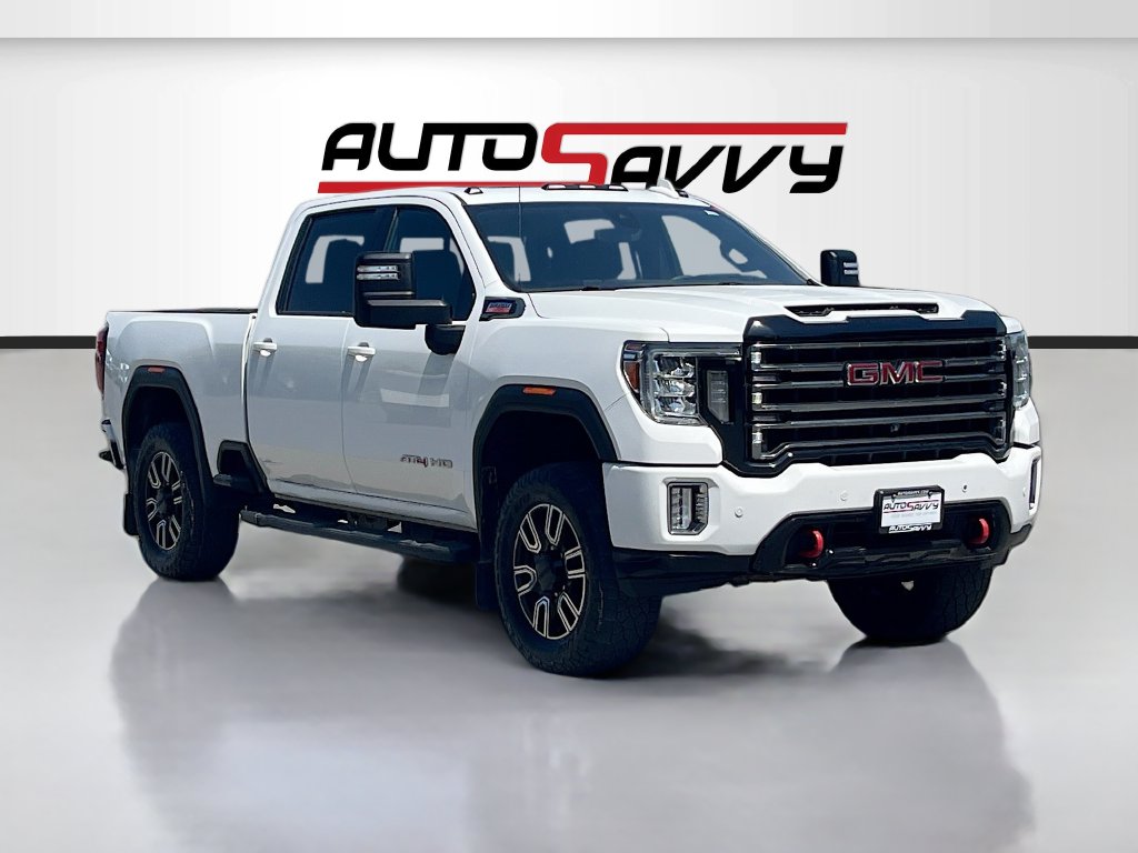 Summit White 2020 GMC Sierra 2500HD Pickup Truck Four-Wheel Drive Automatic