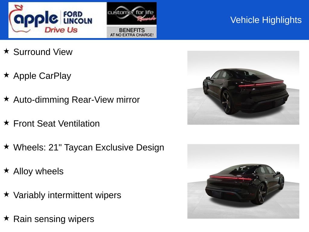 2021 Porsche Taycan 4S