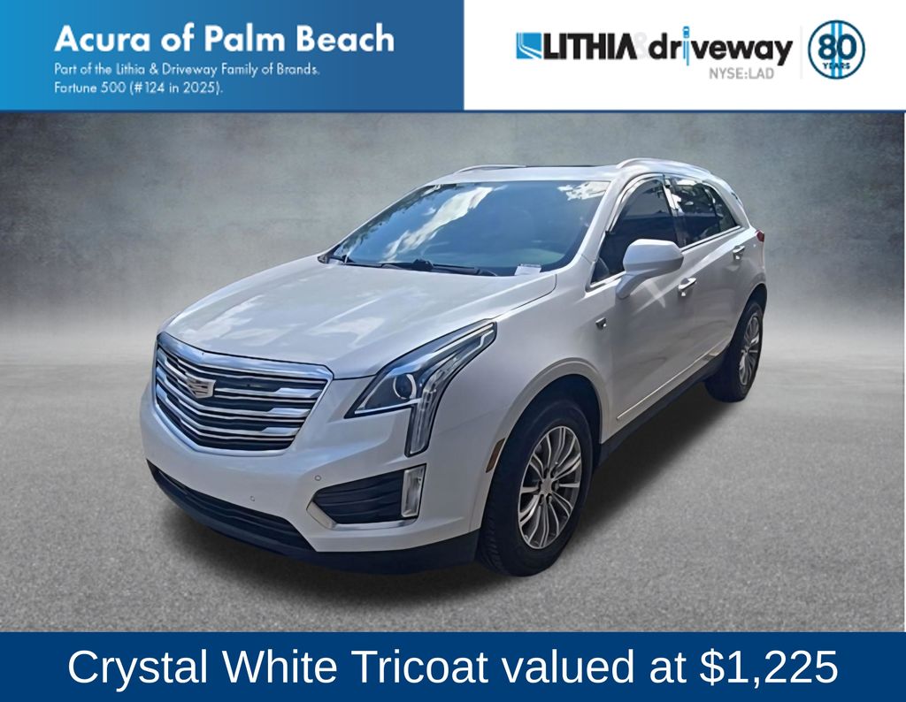 Crystal White Tricoat 2018 Cadillac XT5 Luxury FWD SUV / Crossover Front-Wheel Drive 8-Speed Automatic