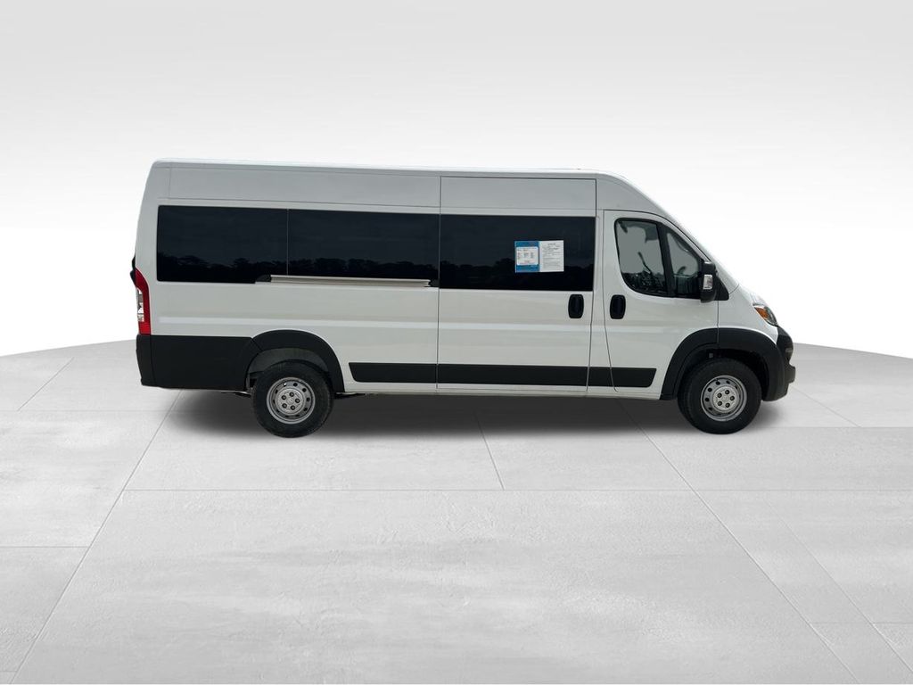 2023 Bright White Clearcoat Ram ProMaster Window Van High Roof FWD Van
