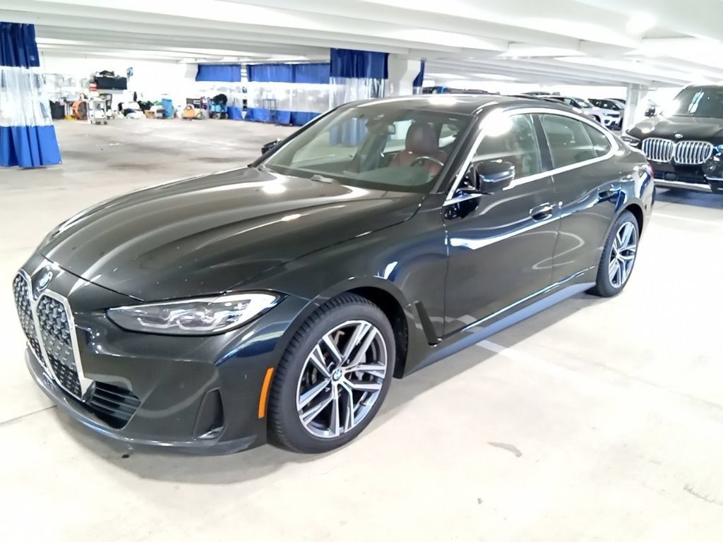 Black Sapphire Metallic 2022 BMW 4 Series Coupe Rear-Wheel Drive 8-Speed Automatic
