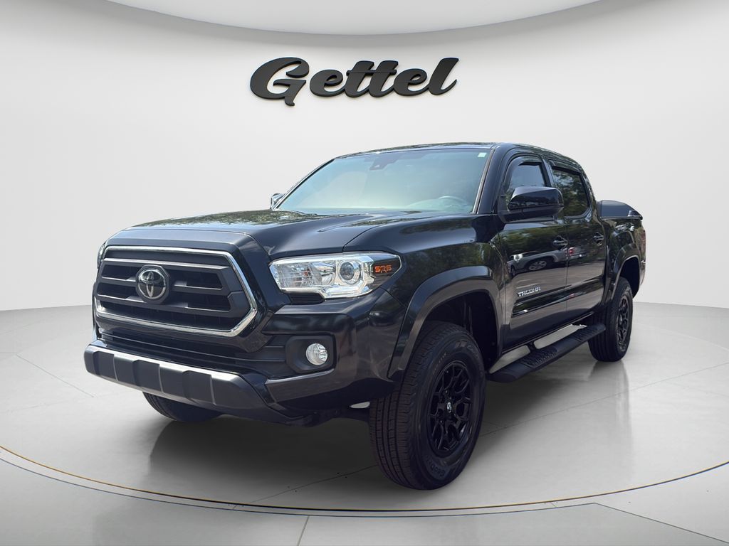 Midnight Black Metallic 2021 Toyota Tacoma Pickup Truck 4X2 6-Speed Automatic