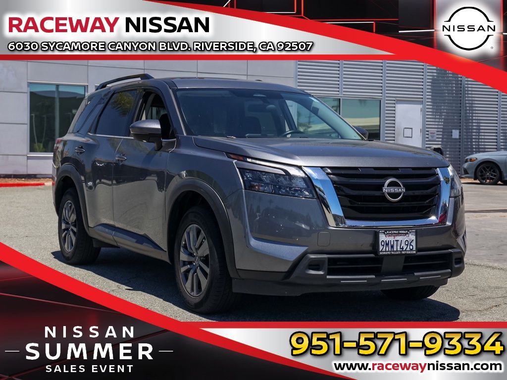 Gray (Gun Metallic) 2024 Nissan Pathfinder SUV / Crossover Front-Wheel Drive 9-Speed Automatic
