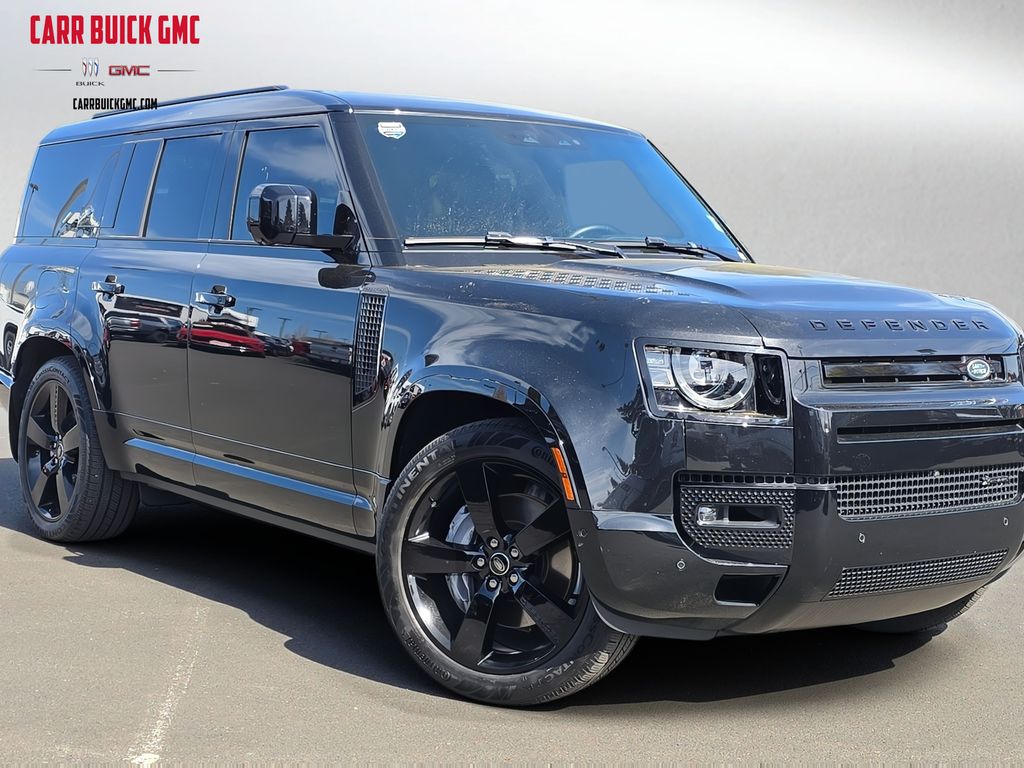 Black 2023 Land Rover Defender 130 X-Dynamic SE AWD SUV / Crossover All-Wheel Drive 8-Speed Automatic