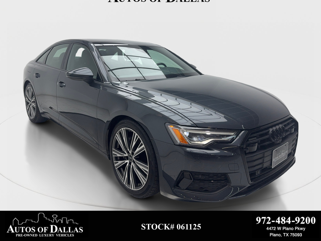 Gray Metallic 2023 Audi A6 Sedan All-Wheel Drive 7-Speed Automatic