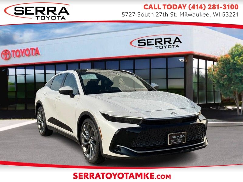 Oxygen White 2024 Toyota Crown Limited AWD Sedan All-Wheel Drive Continuously Variable Transmission