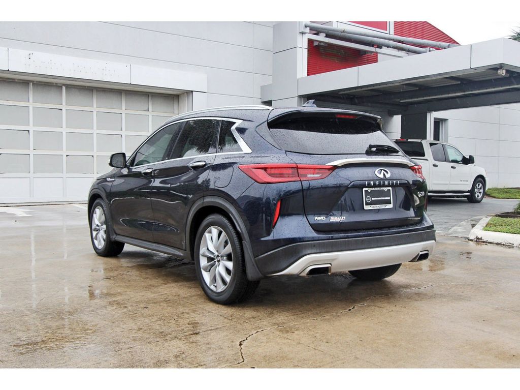 2020 INFINITI QX50 LUXE Blue at Genesis of Spring