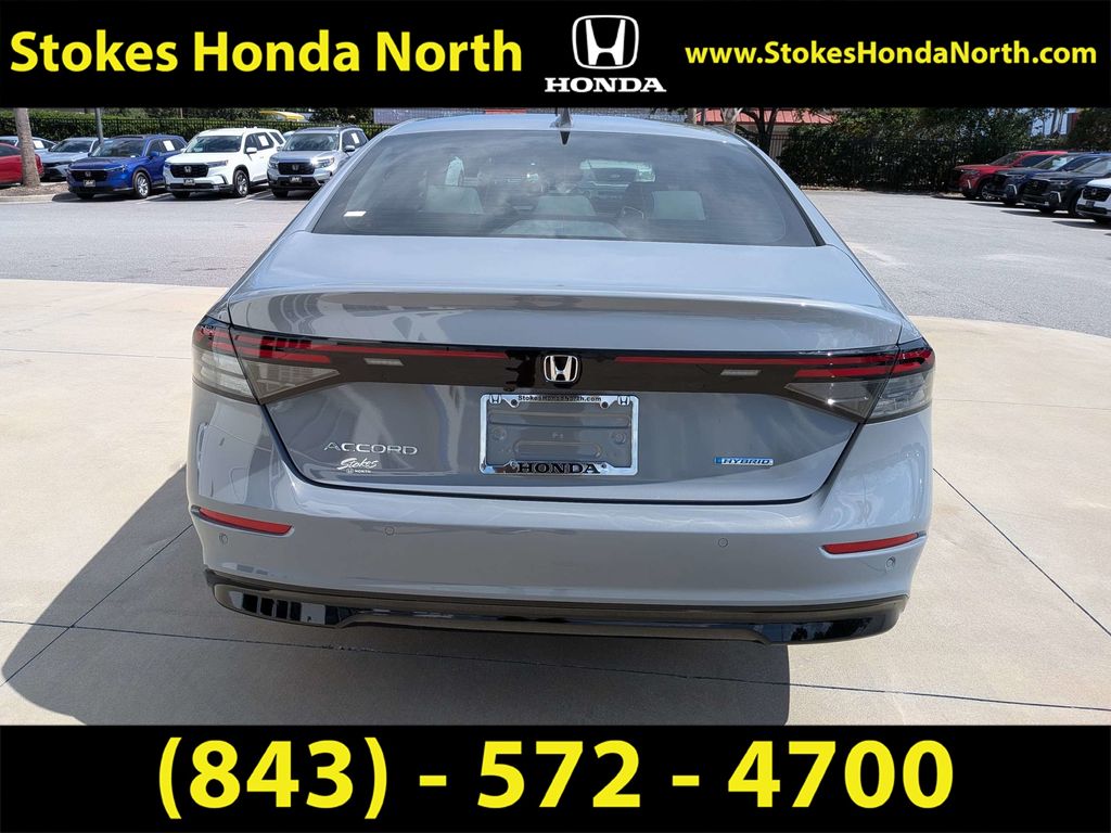 2025 Honda Accord Hybrid EX-L Gray at Stokes Honda North